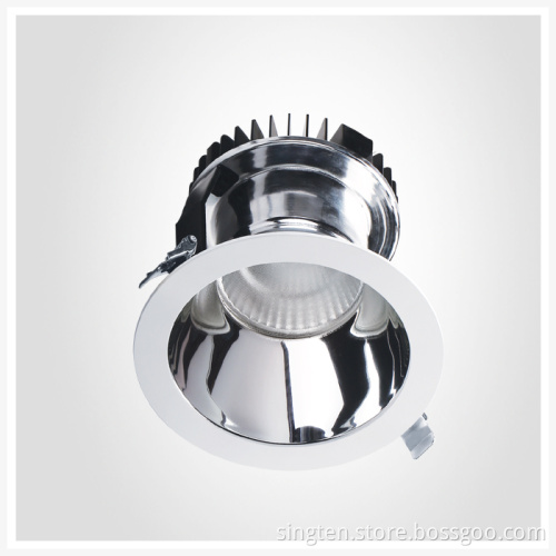 8inch 215mm cutout 25w 35w 45w 50w recessed led downlight, tuv/saa approval dimmable led down light with 5 years warranty